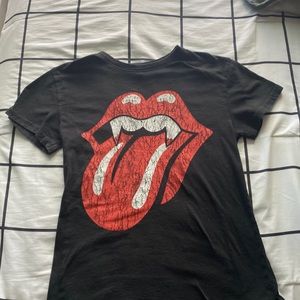 limited addition vampire rolling stones black t shirt